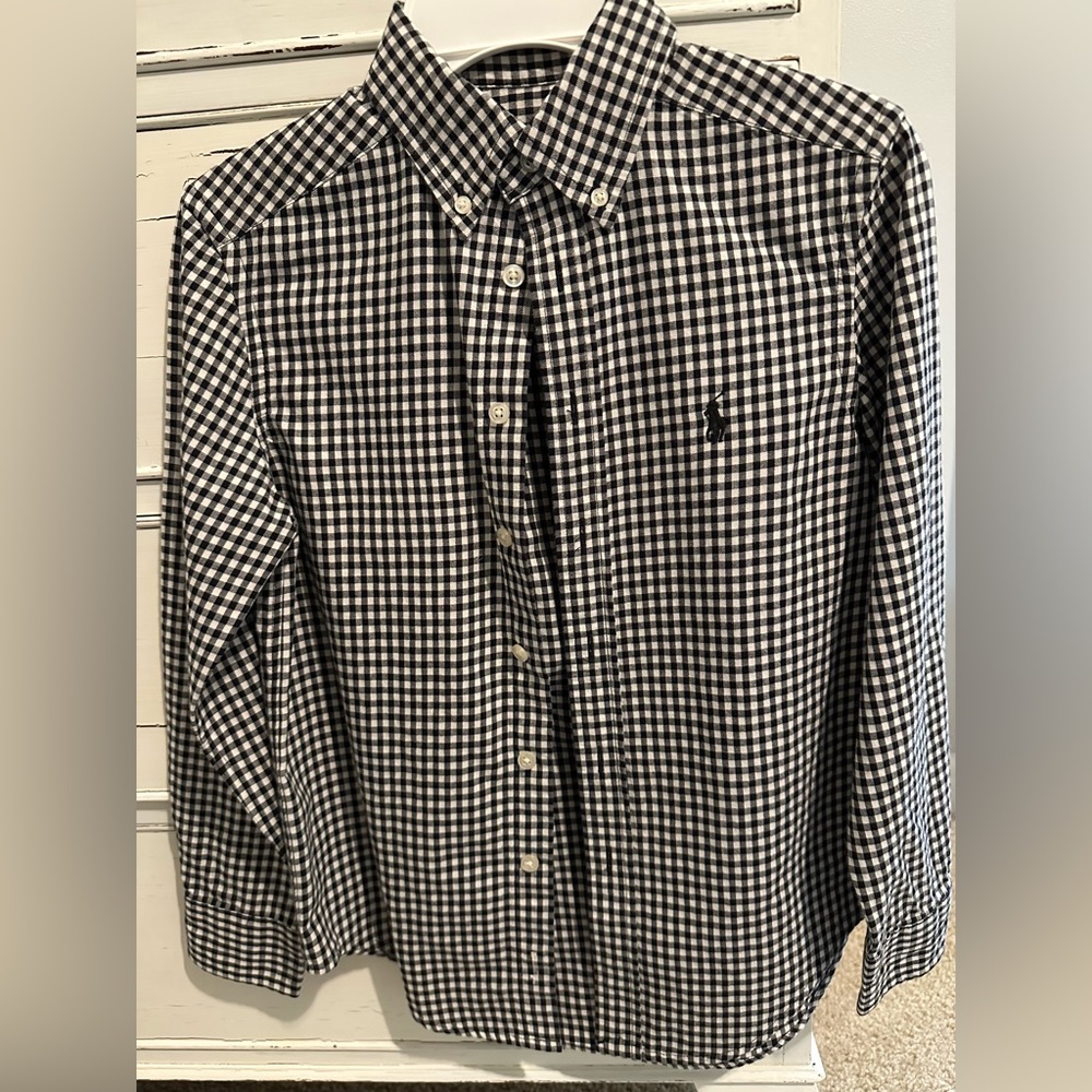 Boy’s Ralph Lauren Polo Button Up Shirt